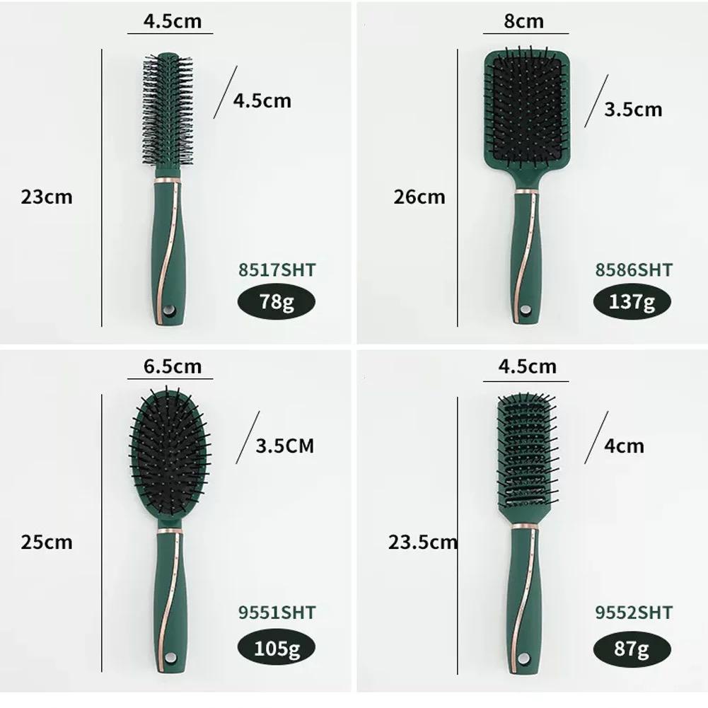 HAIR COMB SISIR SET HAIR BRUSH SISIR STATIS SEMUA JENIS RAMBUT ANTI KUSUT DAN PIJAT KEPALA-7