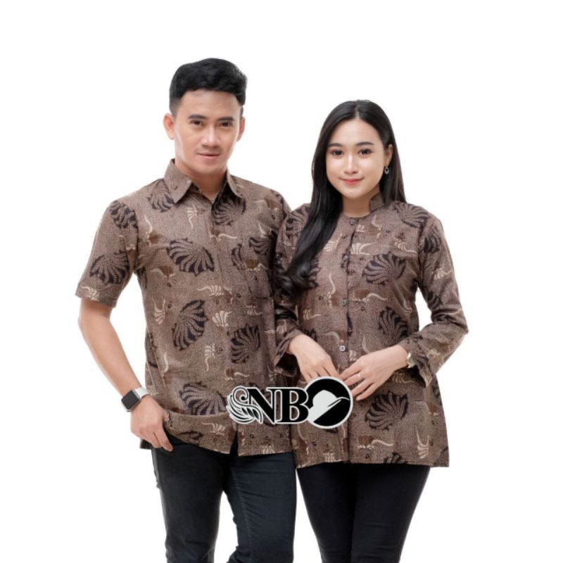 Bisa COD Couple batik couple batik modern baju batik Couple blouse batik