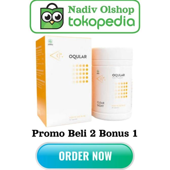 DISKON Oqular Herbal Obat Mata Minus Silinder Katarak Asli Original BPOM