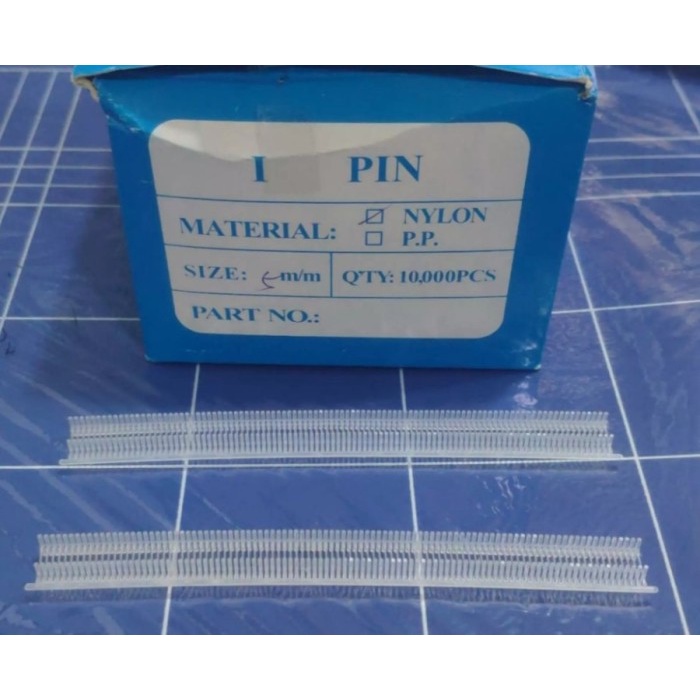 DISKON COD Tag Pin I PIN 5 mm - Refill Tag Pin Needle Isi 10.000 pcs / Top Pin - 10 MM