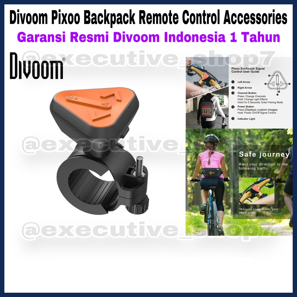 Divoom Pixoo  Backpack Remote Control Accessories - Garansi Resmi Divoom Indonesia 1 Tahun