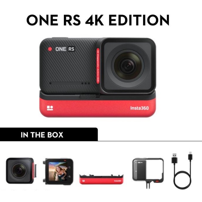 Insta360 ONE RS / R S 4K Edition Action Camera Garansi Resmi