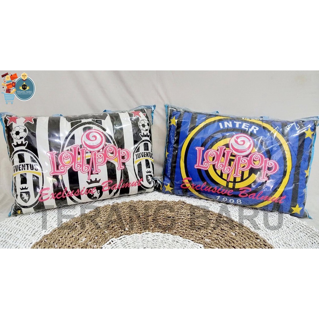 BALMUT BANTAL SELIMUT MOTIF BOLA | BALMUT JUVENTUS | BALMUT INTER MILAN | BANTAL/SELIMUT
