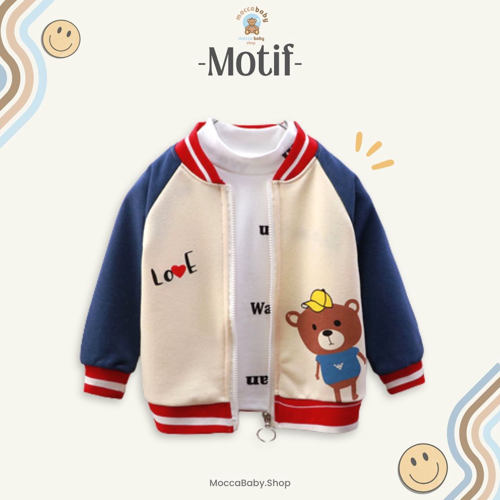 MBSS -  JACKET Anak laki-laki perempuan Hoodie Anak Import Lucu Casual PART1