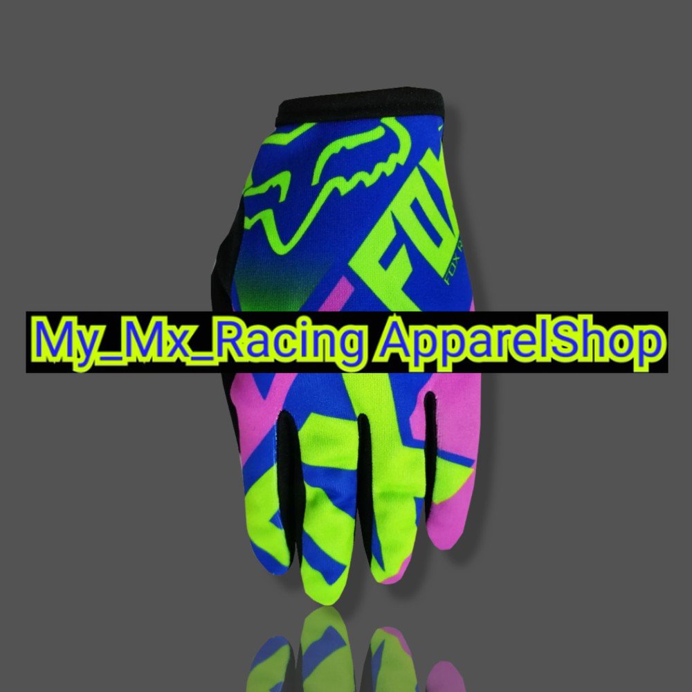 BISA COD Sarung Tangan Motocross - Sarung Tangan Trail - Sarung Tangan MX Motor Fullprint - 021