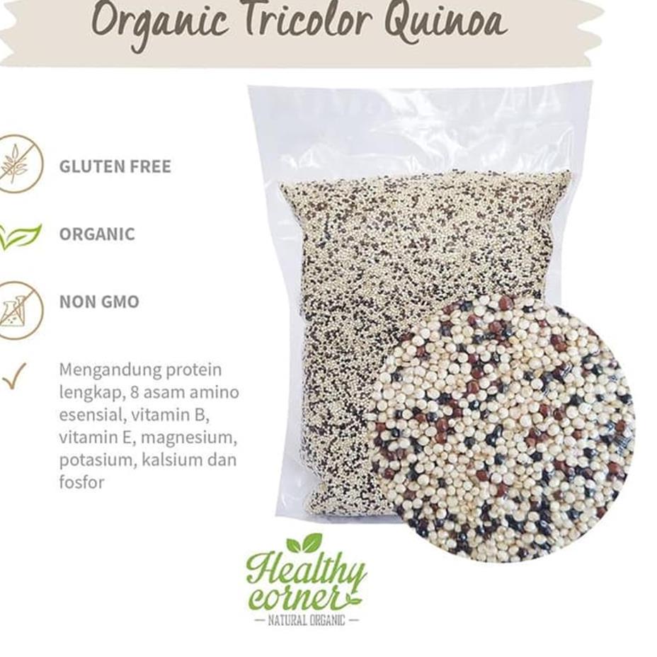 

10.10 Flash Sale Quinoa Tri Colour 1 Kg / Tricolor Quinoa White Red Black !!
