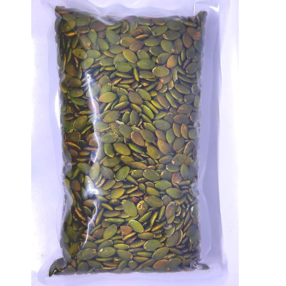 

KodeFf4F9--1000gr Roasted Pumpkin Seeds ASIN - Salted - Biji Labu Kupas - Kuaci - Oven - Matang Grade AAA