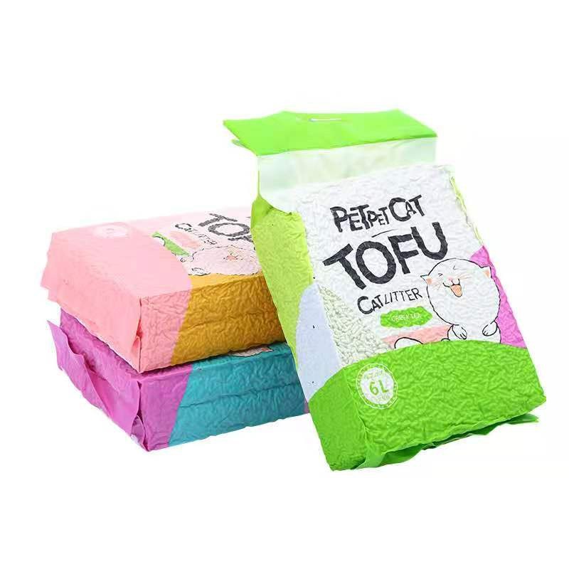 Pasir Kucing Petpet Cat Tofu Cat Litter Dengan Berbagai Wangi Untuk Kucing