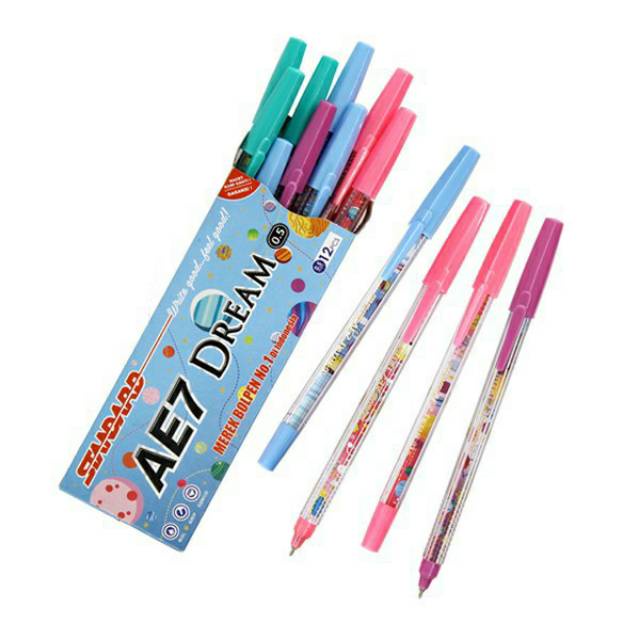 

STANDARD Pulpen AE7 Dream 0.5 mm Pen Oil Gel