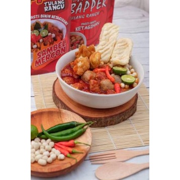 

Quality Control✅Baso aci bapper tulang rangu - sambal mercon (paket hemat)|RA7