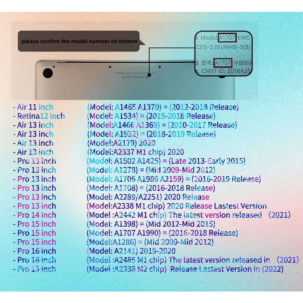 Case Transparan Untuk MacBook Air 13 M2 2022 Pro M2 Air Pro 11 12 13 14 15 16 M1