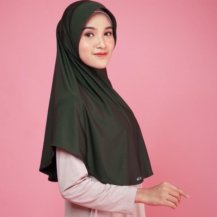 Terlaris Elzatta Zaria Citra Jilbab Bergo Instan Dewasa Bahan Spandex Warna Lengkap ル