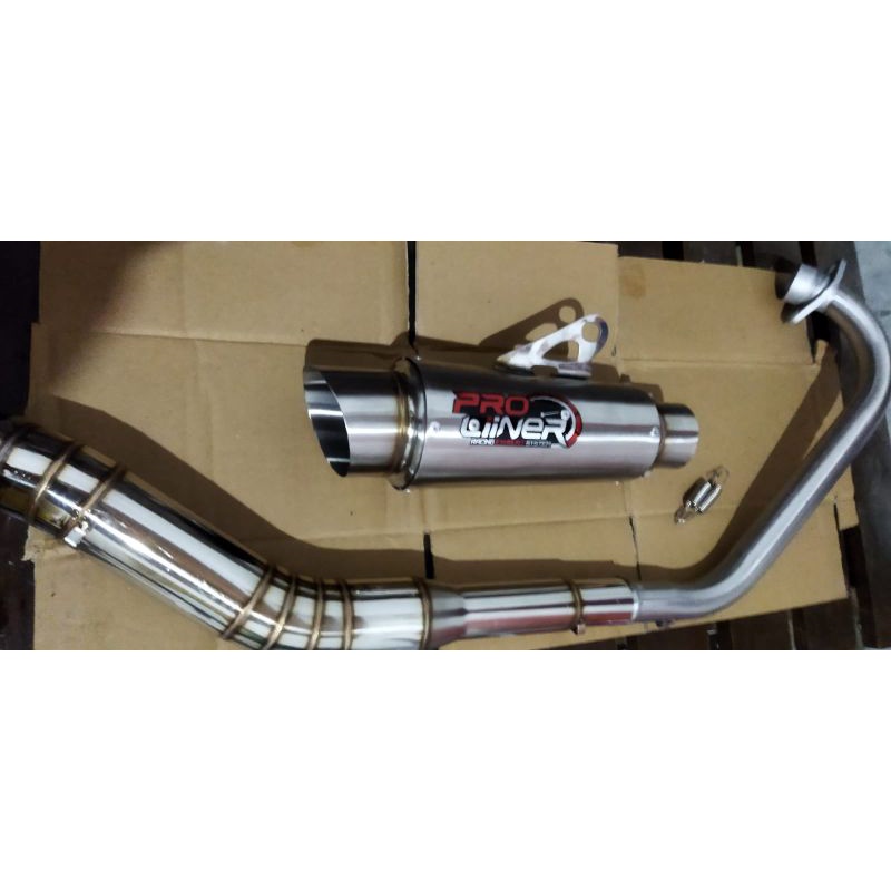knalpot racing proliner vixion,fu,sonic,cb150,mx
