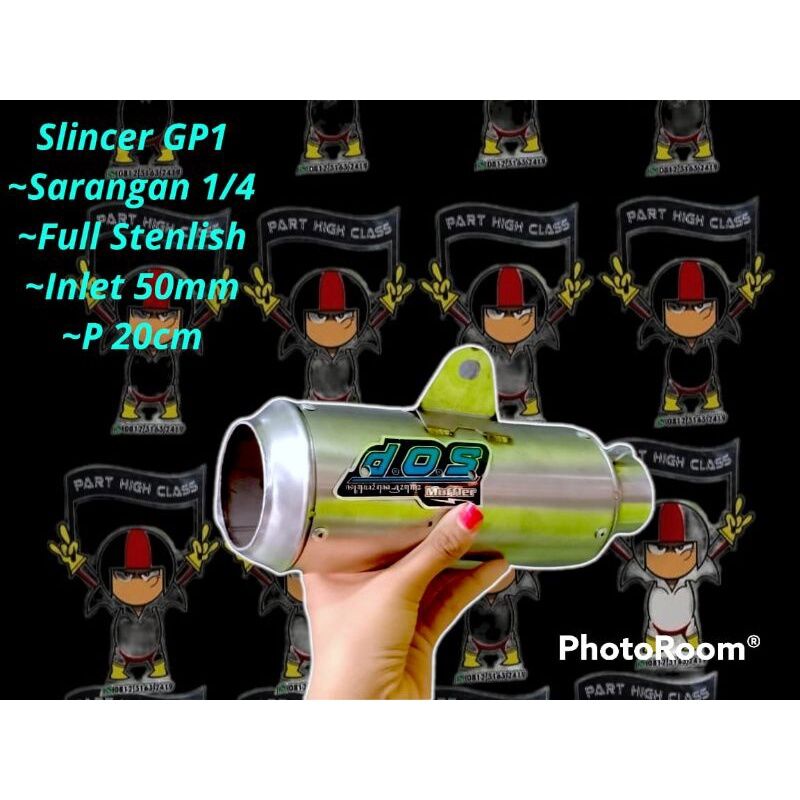 slincer knalpot racing DOS gp1 swara ngker ngker