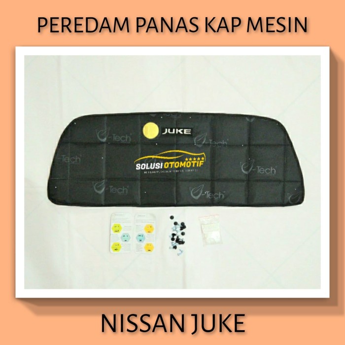 Aksesoris Mobil NISSAN JUKE Peredam Panas Kap Mesin Mobil VTech