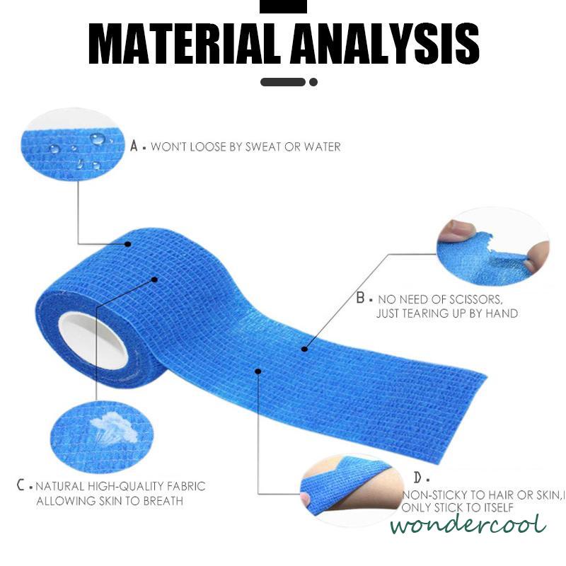 Perban Perekat Diri Elastis  Perban Jari Menulis/ Pergelangan Kaki Olahraga Luar Ruangan-Won
