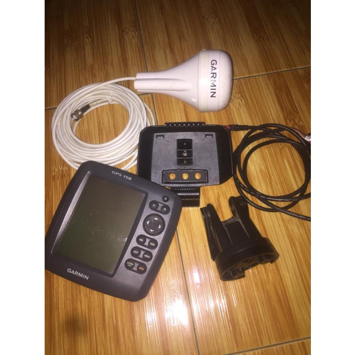 Fish Finder Garmin Gps 158 Second Include Peta Laut Indonesia Normal Bergaransi -