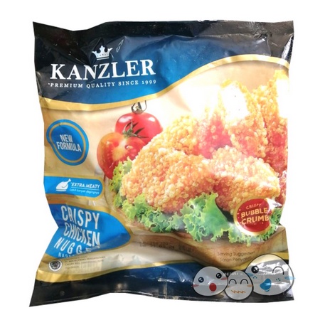 

Kanzler Crispy Chicken Nugget Naget Ayam krispi 450gr