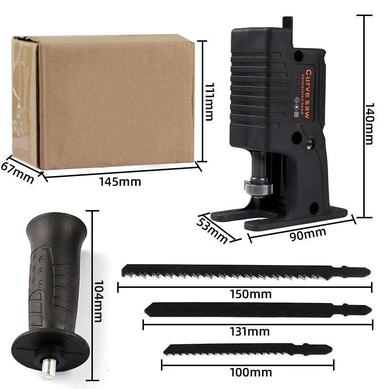 Gergaji Mesin Adapter Reciprocating Adapter Reciprocating Saw Modified Electric Drill Power Tool Adaptor Bor Ke Gergaji Mesin Adapter