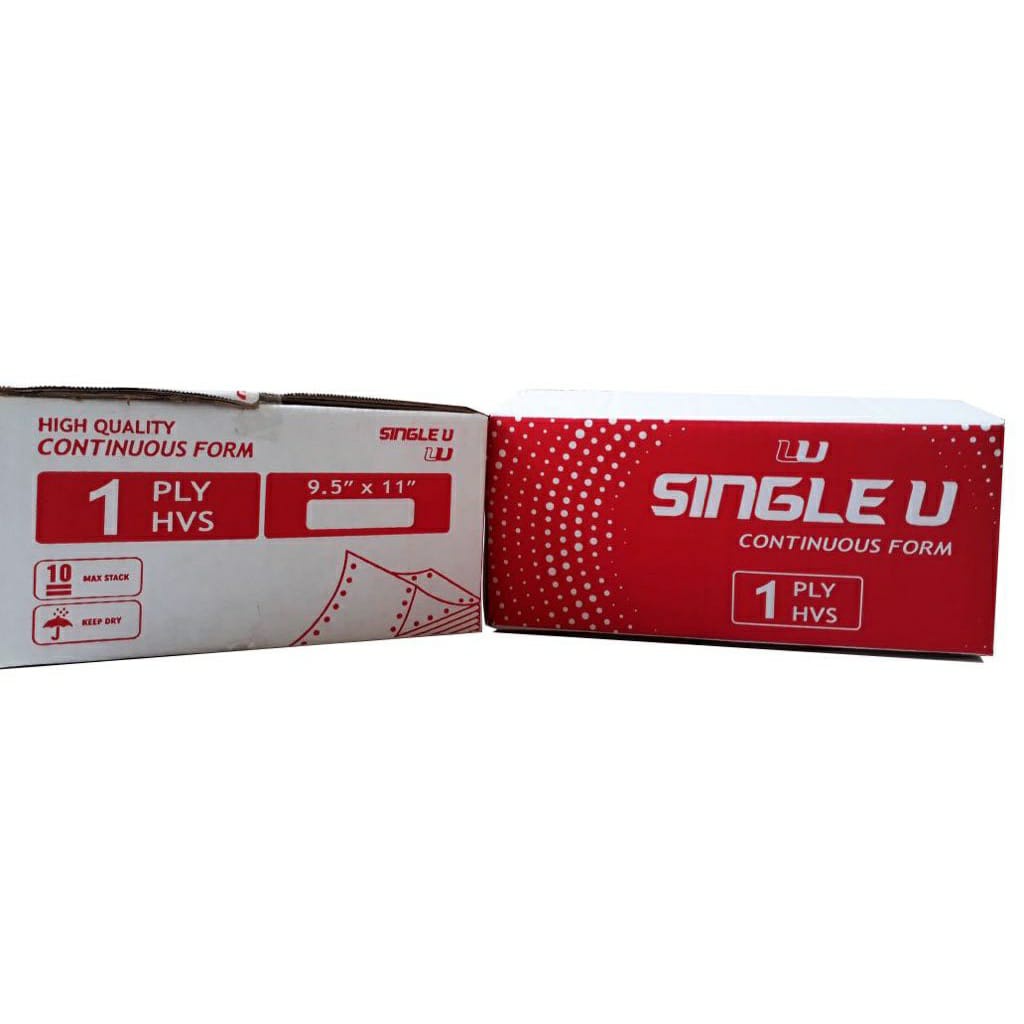 

Kertas Continuous Form 1 Ply - 9.5 x 11 FULL