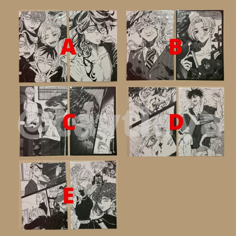 

Postcard tokyo revengers tokrev mmmiaa mia nim haitani mikey hina senju kazutora sanzu