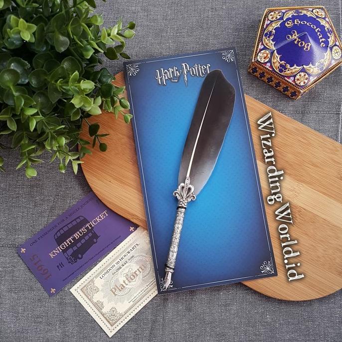 

(COD) Pena bulu harry potter feather quill fountain dip pen hogwarts OBRAL Kode 1343
