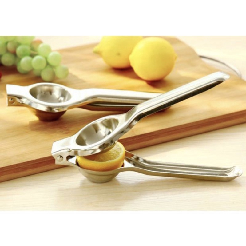 Perasan Jeruk Lemon Stainless Steel Press Orange Squeezer