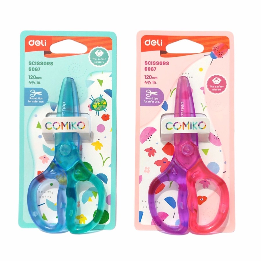 

Gunting Plastik Deli 6067 120mm 4 3/4 in / Gunting Deli / Gunting Deli 6067 / Gunting Anak