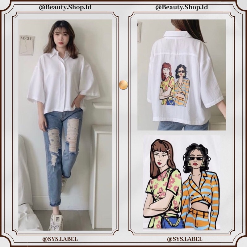 [IMPORT] Duma Shirt Series - Kemeja Siku Pendek Oversized B3