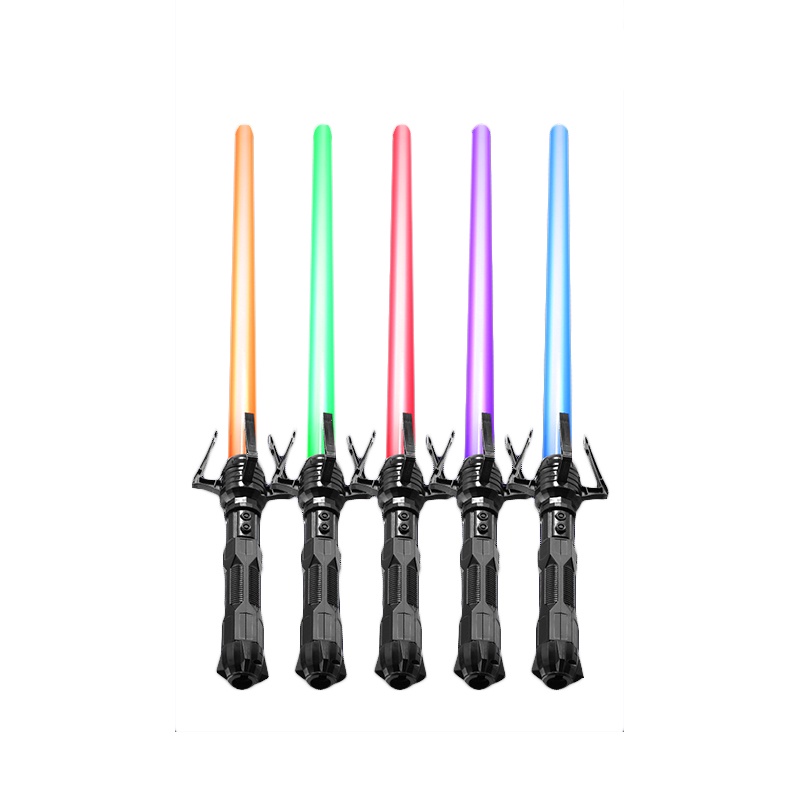 Pedang Starwars Mainan RGB Lightsaber Star Wars Anak Cosplay Warna Warni Suara