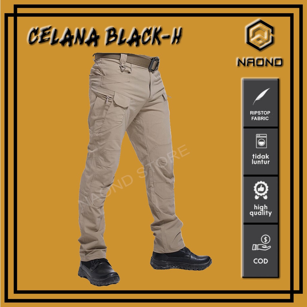 Jual Celana Tactical Blackh Celana Best Seller Celana Panjang Taktikal Pdl Outdoor Army Cargo