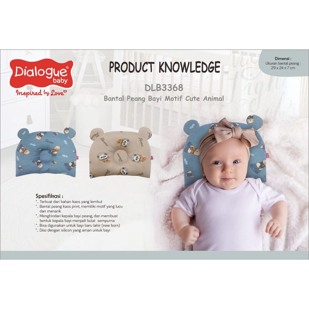 DIALOGUE BANTAL PEANG / BANTAL BAYI MURAH BANTAL PEYANG BAYI SHEEP SERIES DLB3367 / CUTE ANIMAL DLB3368