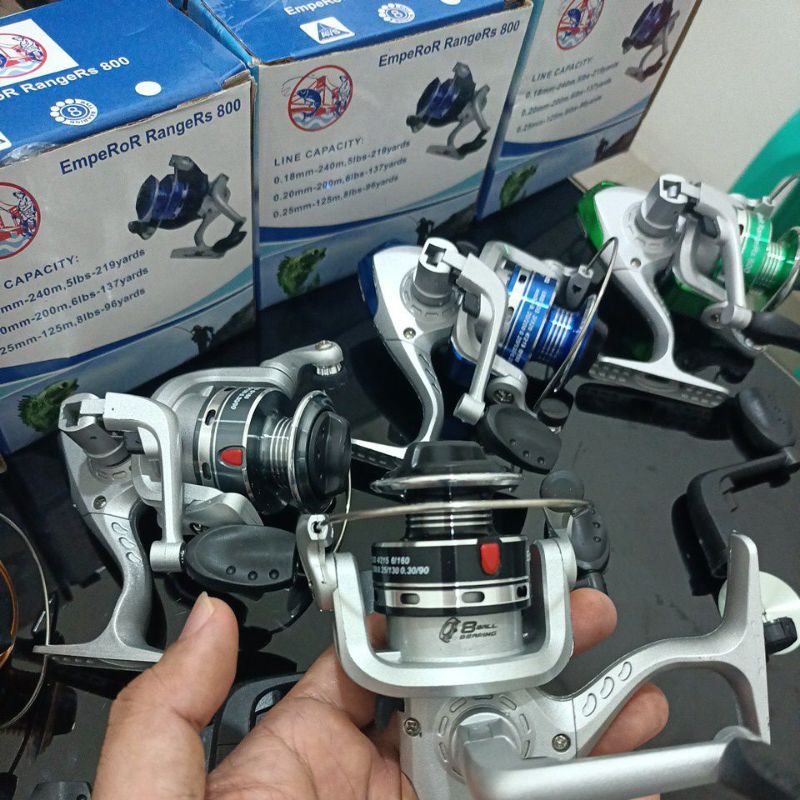 reel emperor rangers 800 8bearings