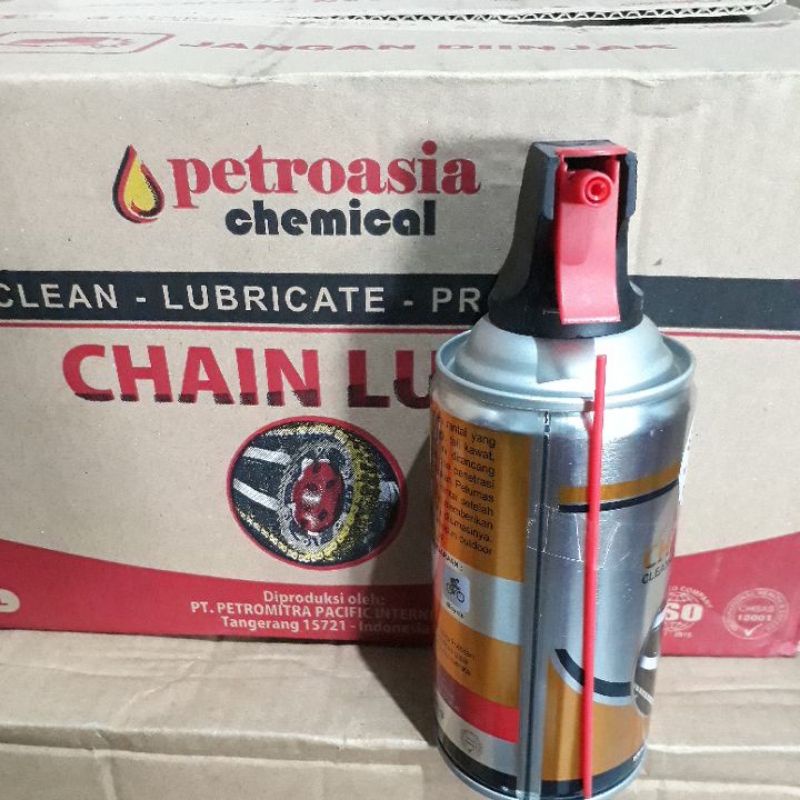 CHAINLUBE PELUMAS RANTAI MOTOR 300 ML PETROASIA