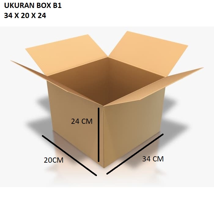 Kotak Kardus 34x20x24 Packing