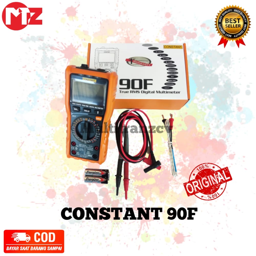 Digital Multimeter CONSTANT 90F / MUltitester CONSTANT 90F / Avometer Standart Uji Kompetensi