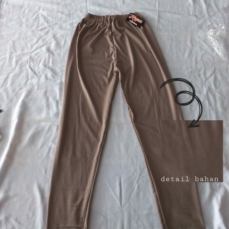 Celana Leging Polos Scuba Wanita Termurah Best Seller