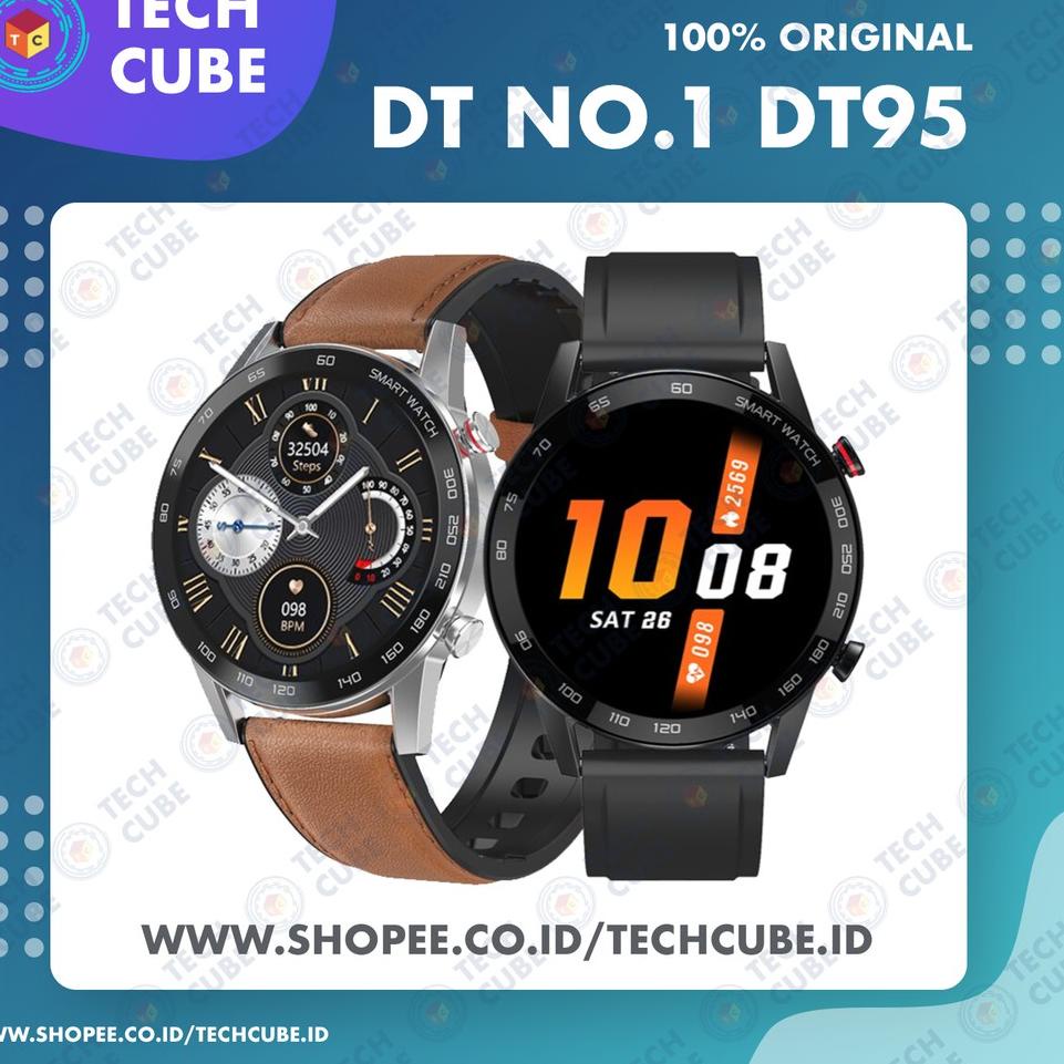 Barang keren--DT NO.1 DT95 Smartwatch Bluetooth Call Sport Heart Alt Microwear L13