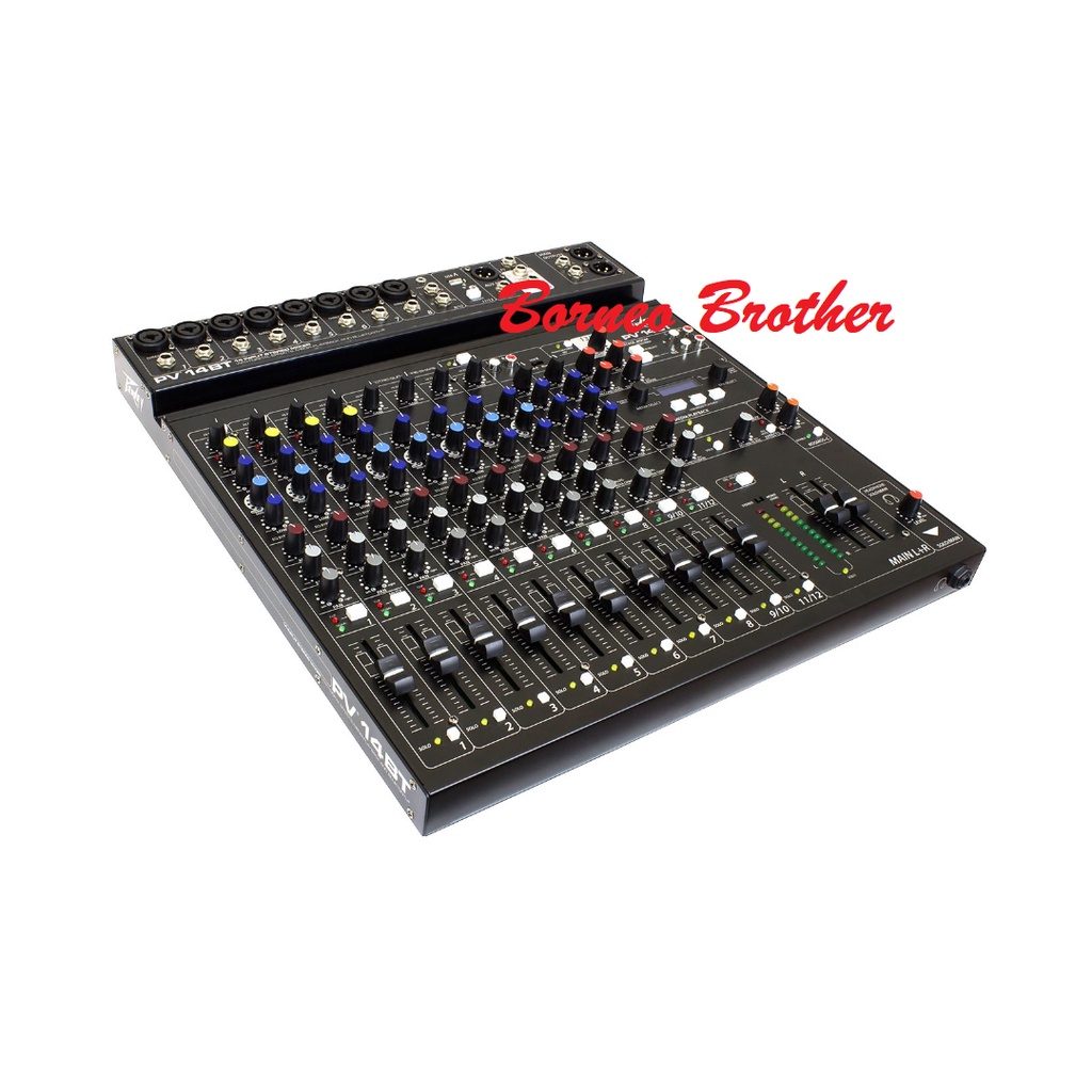 Peavey PV 14BT PV-14BT PV14BT Original Mixer Analog 14 Ch w Bluetooth