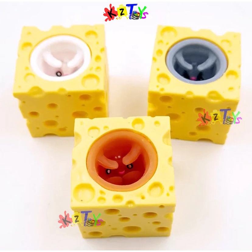 MAINAN POP UP SQUISHY FIDGET SQUISI REMASAN TIKUS KARET SILIKON PEREDA STRESS