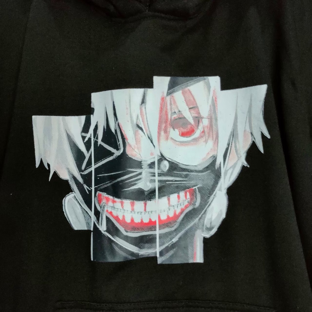 Hoodie Jumper Roronoa Kaneki Anime Anak Dewasa Onepiece Pria &amp; Wanita Size M - XXL Bisa Cod