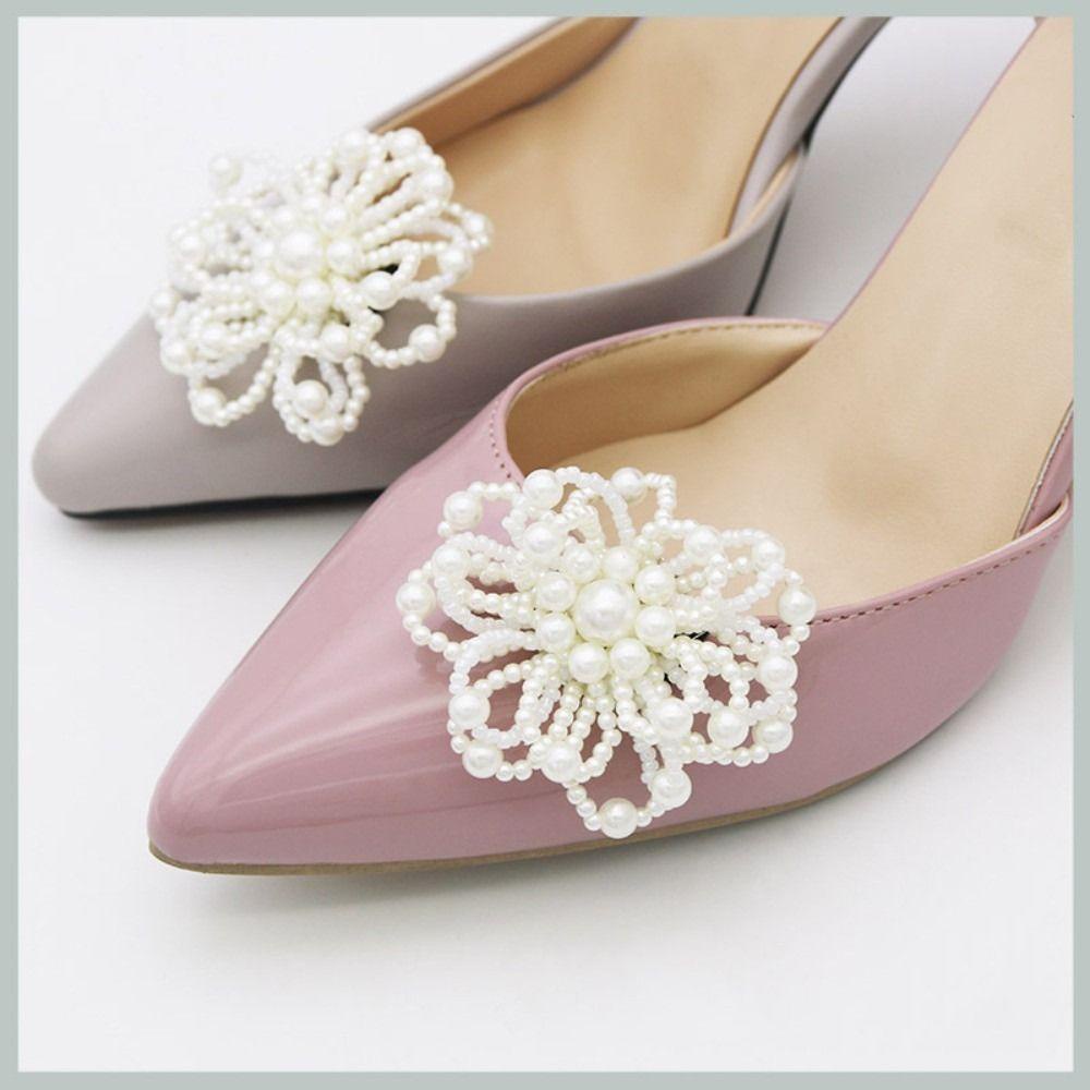 Nanas 1pcs Dekorasi Sepatu Klip Sepatu Wedding Bride Charm Gesper