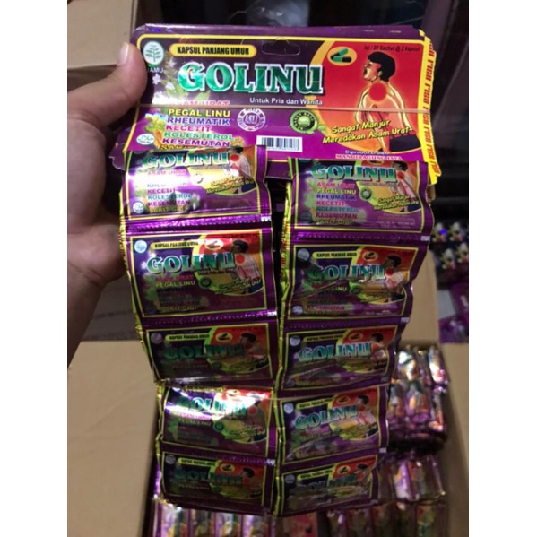 

Golinu kapsul isi 20 sachet 2 kapsul