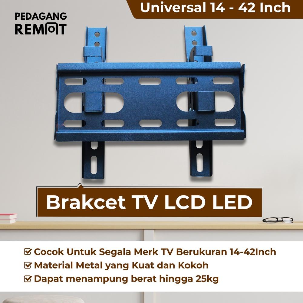 Braket Bracket TV LED LCD Android SmartTV Universal 14 - 42Inch (17", 19", 24", 32") BTH-982 (KODE Z)