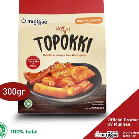 

10.10 Brand PAKET ISI 3 - Mujigae Topokki 300 gr / Teokbokki Instan / Tokpoki / Tteokbokki / Topoki