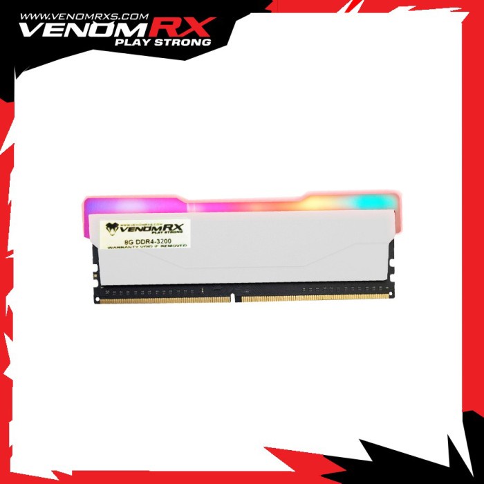 VenomRX DDR4 8GB PC3200 Super RGB / VenomRX 8GB DDR4 PC25600 3200mhz