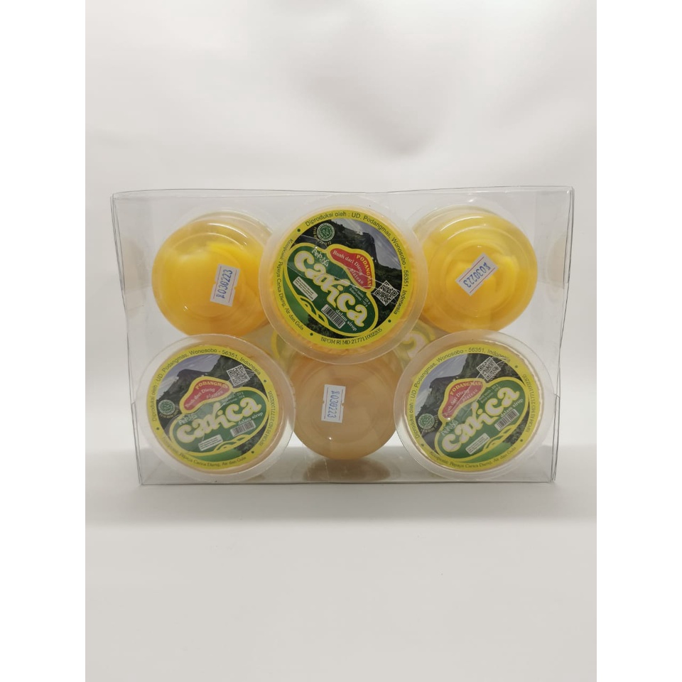 

BUAH CARICA DIENG DALAM SYRUP CUP 220 GRAM ISI 6 - PODANG MAS