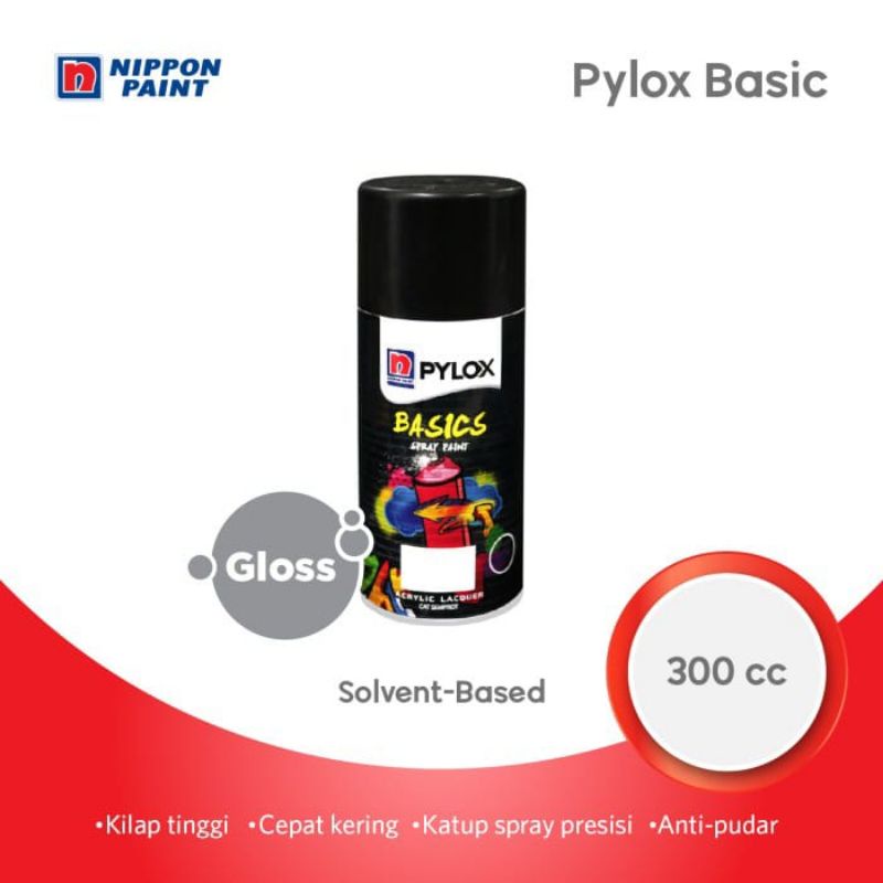 Pylox Pilox Piloks Basic Nippon Paint 300 Cc Besi Plastik Kayu