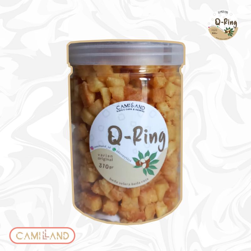 

SNACK Q-RING ORIGINAL [KETELA GARING/SINGKONG/QTELA]