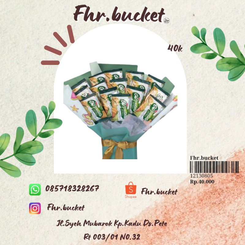 

bucket snack go potato